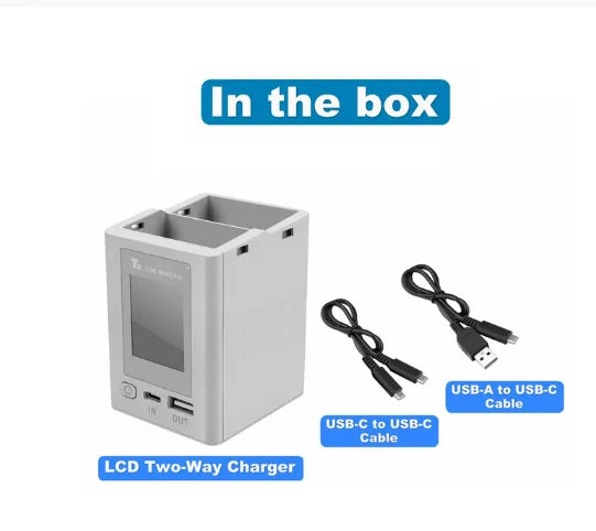 DJI Mini 3/4 Pro Charging Butler Two-way Digital Display Charging Hub Battery Intelligent Charger Power Bank Drone Accessory DJI Mini 3/4 Pro Charging Butler Two-way Digital Display Charging Hub Battery Intelligent Charger Power Bank Drone Accessory